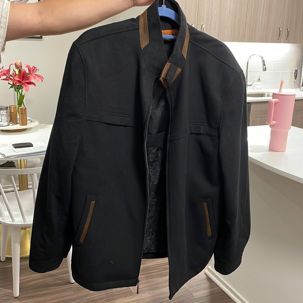 Wool and cashmere coat